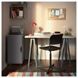 IKEA - ALEX, storage unit, dark grey, 36x76 cm