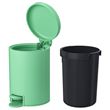 IKEA - GANSJÖN, çöp kutusu, açık yeşil, 3 lt