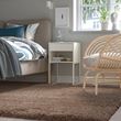 IKEA - VOLLERSLEV, large rug, beige, 133x195 cm