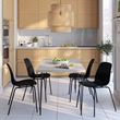 IKEA - SKALSTA, dining chair frame, Tubular metal/black-grey