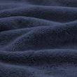 IKEA - BROKGLIM, bath sheet, dark blue, 100x150 cm