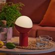 IKEA - SOLVINDEN, LED'li dekoratif aydınlatma, kırmızı, 25 cm