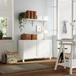 IKEA - BESTA, dolap kombinasyonu, beyaz, 120x42x74 cm