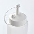 IKEA - GRILLTIDER, sos şişesi, beyaz-şeffaf, 200 ml