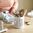 IKEA - ORDNING, çatal bıçaklık, beyaz, 13,5 cm