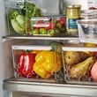 IKEA - KLIPPKAKTUS, storage basket for fridge, transparent, 30x19x14 cm