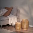 IKEA - PAVEFINK, fener, bambu, 33 cm