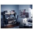 IKEA - FREDDE, gaming desk, black, 185x74 cm