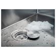 IKEA - LILLVIKEN, sink stopper, grey