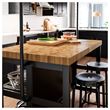 IKEA - VADHOLMA, rack for kitchen island, black