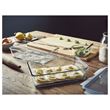 IKEA - IKEA 365+, glass food container with lid, glass-plastic, 3,1 l