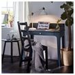 IKEA - LOMMARP, desk, dark blue/green, 90x54 cm