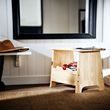 IKEA - PERJOHAN, wooden stool, pine