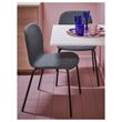 IKEA - KARLPETTER/SEFAST, upholstered chair, gunnared medium grey-black