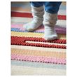 IKEA - BRÖNDEN, handwoven rug, multicolour-red, 170x240 cm
