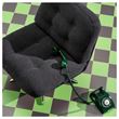 IKEA - DYVLINGE, swivel wing chair, kelinge black