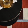 IKEA - STOCKHOLM 2025, side table, pine veneer-black