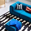 IKEA - STOCKHOLM 2025, puf, alhamn koyu turkuaz, 80 cm