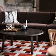 IKEA - STOCKHOLM 2025, orta sehpa, meşe kaplama-koyu kahve