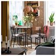 IKEA - GRÖTAN, yuvarlak mutfak masası, çam-kahverengi vernikli, 4 kişilik