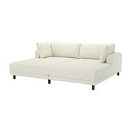 3-seat sofa with chaise longue
