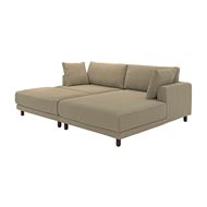 3-seat sofa with chaise longue