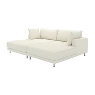3-seat sofa with chaise longue