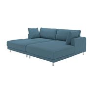 3-seat sofa with chaise longue