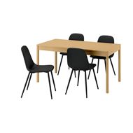 oak veneer-Bomstad black