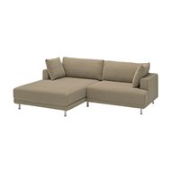 3-seat sofa with chaise longue