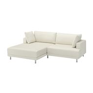 3-seat sofa with chaise longue