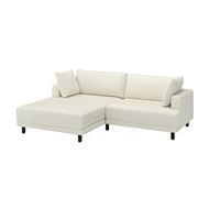3-seat sofa with chaise longue