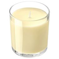 scented candle in cup