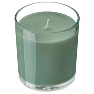 scented candle in cup