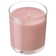 scented candle in cup