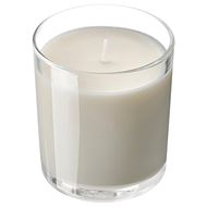 scented candle in cup