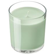 scented candle in cup