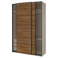 gray–beige–black