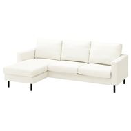 3-seat sofa with chaise longue