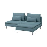 2-seat sofa with chaise longue