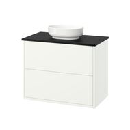 white-black marble appearance