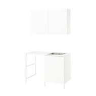çamaşır odası ve banyo için dolap kombinasyonu