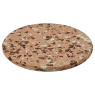 mushroom pattern-light turquoise