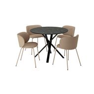 black marble effect-Tonerud dark beige