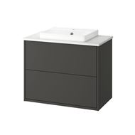 dark grey-white marble effect