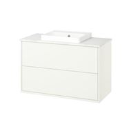 white-white marble effect