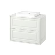 white-white marble effect