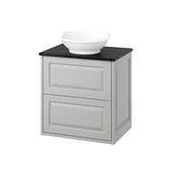 light gray-black marble look