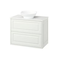white-white marble effect
