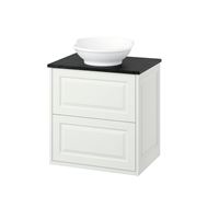 white-black marble appearance